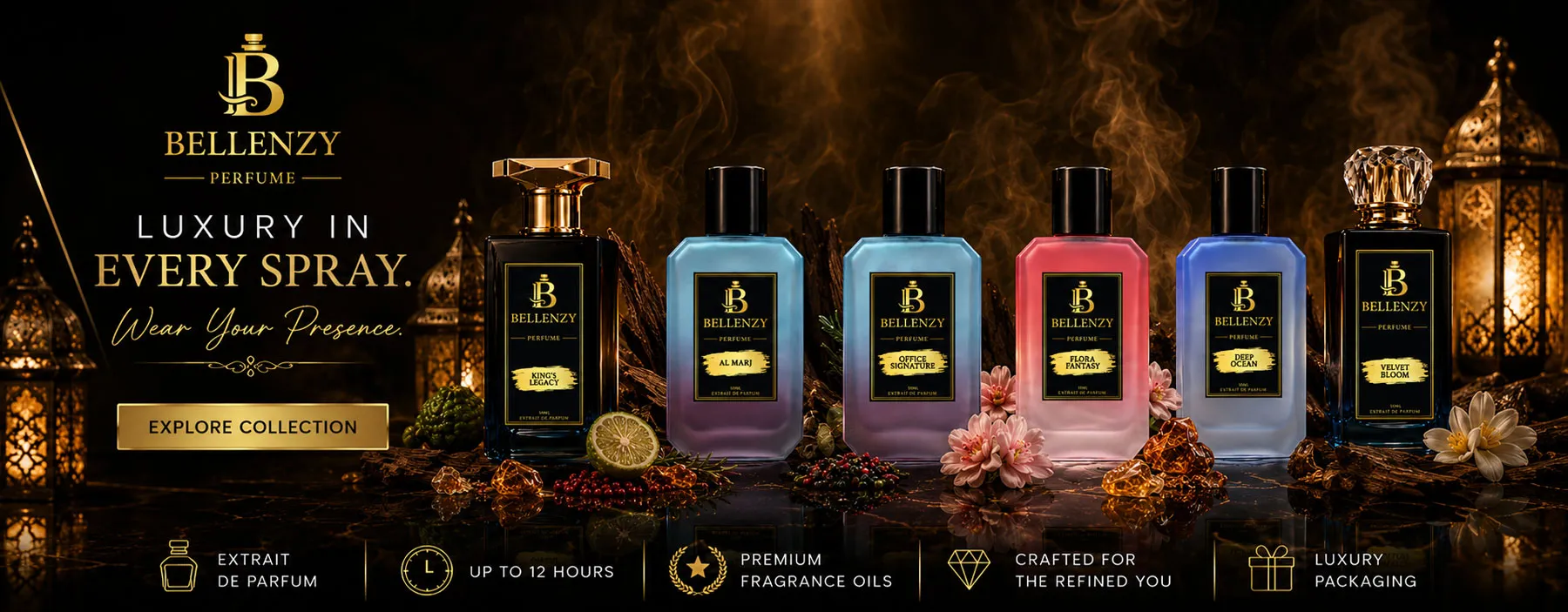 luxury in every spray at bellenzy perfume